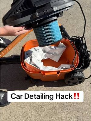 Car detailing hack of the day: Vacuum bags! #detailing #cardetailing #mobiledetailing #cardetailingtips #cardetailinghacks #mcguiresmobiledetailing 