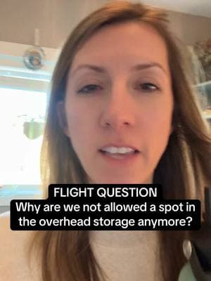 Apparently the answer was to just tell the flight attendant no? Considering that’s what both men around me did. 🤦‍♀️  . . #flying #carryon #carryonbag #overheadstorage  