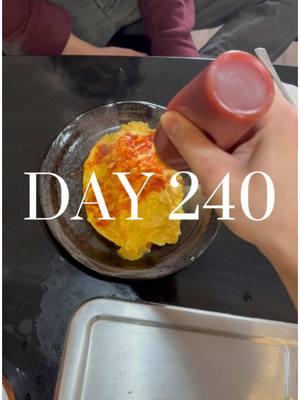 Day 240 - some casual ketchup omurice #omurice #ketchup #cooking 