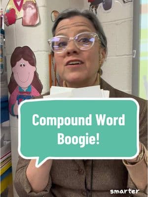 #creatorsearchinsights We love the #compoundword boogie! #drjean #frogstreetpress #teachertips #kindergartenteacher #teacherlife #tiktokteacher #fyp #foryoupage #kindergarten #dayinthelifeofateacher #teachersoftiktok #mrsrowethekinderteacher #teachersoftiktokfyp #teachersbelike #teachertiktok #teachingontiktok #teachertiptuesday 