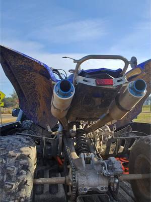 Friends take care of your things not ruin them.. #dirtbike #yfz450r #quad #raptor700 #fyp #pov #4stroke 