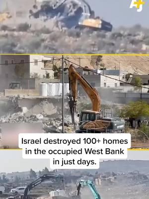 With a ceasefire in Gaza, Israel is rapidly stepping up violence in the occupied West Bank, destroying over 100 homes and buildings and forcibly displacing over 15,000 Palestinians since Jan. 21. #WestBank #Palestine #Palestinian #Jenin #Tulkarm #Israel #Ceasefire #Gaza