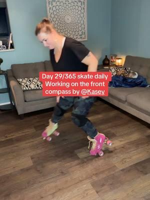 1/29/25 day 29/365 skate daily and I spent a lot of time on the floor and shaking my tush trying to work on this front compass that @Kasey does so smooth!! I’m coming for you girl! Haha jk I gotta get these Megan knees back in shape. #rollerskating #rollerskate #ghskates #ghskatesfamily #ghskatesneom #rollerskateprogress #rollerskatersoftiktok #rollerskatepractice #rollerskatetricks #danceskate #skatedance #jamskate #365skatedaily #skateeverydamnday 