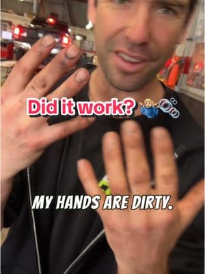 Did our soap clean these hands? 🤷🏼‍♂️🫧 #gripclean #heavyduty #handsoap #mechanic #oil #allnatural #cleaninghacks #dirtyhands 