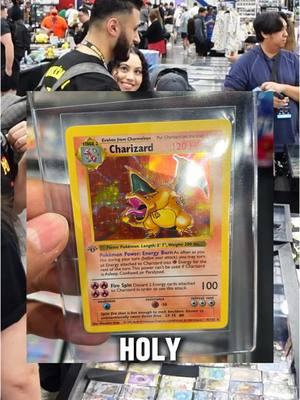 He completed Pokémon #collectacon #vendorpov #tcg #tradingcards #pokemoncards #charizard 