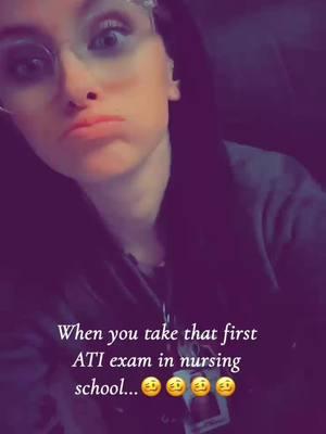 🥴🥴🥴🥴🥴🥴#nursingstudent #atiexam #stressedout #nursingschool #futurenurse 