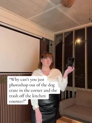 I mean I can… but it’d be better and CHEAPER for you to just move it. #RealEstatePhotography #ListingPhotos #ProfessionalPhotography #photographerlife #realestateohotographer #photographerhumor 