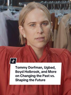 #TommyDorfman is all about moving forward—she’d rather shape her future than relive the past. #SophieThatcher, #BoydHolbrook, #Ugbad, and #KareemRahma share their takes on the ultimate choice in BAZAAR’s #ThePossibilityIssue.