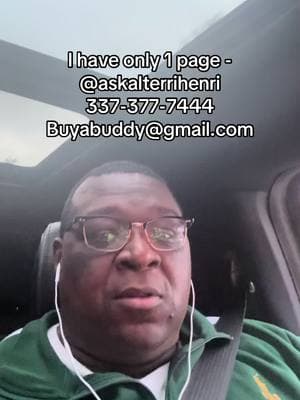 I have only 1 page - @askalterrihenri 337-377-7444 Buyabuddy@gmail.com #alterrihenriinvestments #henrifamily #Godisthegreatest #richlife #motivation #investinyourselves #askalterrihenri #hurtyoutohelpyou #richforlife 