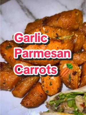 We have heat over here 🔥 #jenniovittles #garlicparmesan #carrots #carrotrecipe 