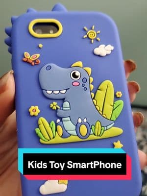 This Kids smartphone toy is packed with so many features! A camera, a flashlight, and a ton of educational games and so much more! #toyphone #kidstoy #smartphone #TikTokShop #kidsoftiktok #MomsofTikTok #toys #toy  #tiktokshopfinds  #toysfortoddlers #giftsforkids #dinosaur 