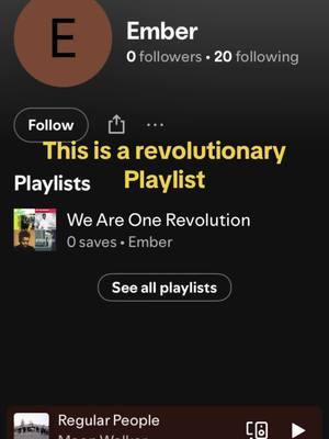 If you don’t see your song of revolution comment below, if you see your song already listed in the comments, give it a like and help create the soundtrack to a global revolution! #music #revolution #revolt #powerofmusic #genres #unite #cutewinterboots #beheard #listen #humanity #lovewins #rageagainstthemachine #fyp 