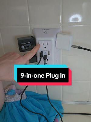 Replying to @tkvolcomDON'T BUY A POWER STRIP. this 9-in-one power outlet  replaces your outlet cover, is a surge peotector AND has a USB and C port charging  #powerplug #outlet #usboutlet #surgeprotector #homemusthaves #poweroutlet #powerstrip 