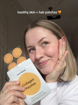 healthy skin, happy sky 🧡 @Kind Patches #kindpatches #healthyskin #skincareroutine #skincaretips #hairgrowth #collagen #collagenpowder #haircare #hairtok #skintok 