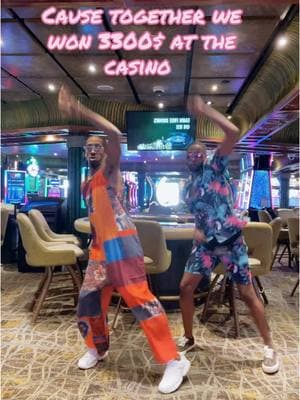 We won big today bih #boogiedown #boogieondown #casinonight #casino #hitthejackpot #wewon #fyp #foryou #foryoupage #funnyvideo 