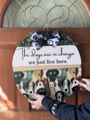 You may not be able to pet that dawg but you can get this sign to show how much you love dogs! Snag it before it’s gone on Friday! #dog #animal #doglover #petthatdog #homedecor #Home #homedesign #door #doorsign #doordecor #darlingdoordecor 