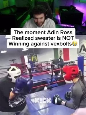 Sweater is so cooked😭#fyp #trending #viral #foryoupage #adin #adinross #vexbolts #sweatergxd #boxing🥊 