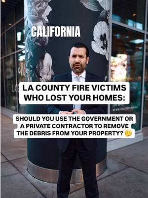 If you lost your home in the LA fires, use the government to clear your debris. #debris #debrisremoval #lafires #losangelesfire #losangelesfires #governmentassistance #legaltips #legaladvice 