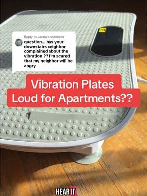 Replying to @Jaena  Are vibration plates loud for apartments?? #vibrationplateloud #viberationplate #workoutjourney #homeworkout #homeworkoutsforwomen #lowimpactworkout #vibrationplatebenefits #lowimpactworkout #lymphaticdrainage #honestreview 