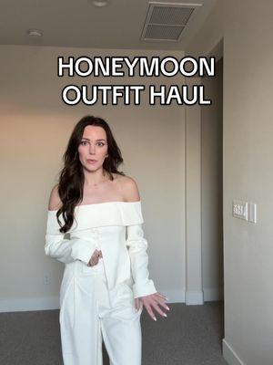 But would love your honest thoughts…. What should i keep? #2025bride #honeymoonhaul #honeymoonoutfits #bridaloutfits #springitalyoutfits #caprihoneymoon #meshkihaul 