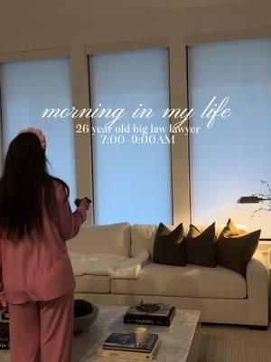 spend the morning with me 💗☁️ #lawtok #lawyerdayinthelife #morningroutine #morningvlog #morninginmylife 