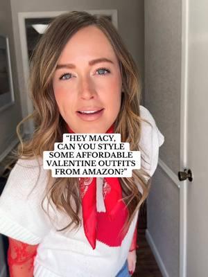 Amazon Valentine’s Day outfit inspo🥰 #amazonfashionfinds #amazonfinds #valentinestyle #galentineparty #founditonamazonfashion  #vdaystyle #pinkandredoutfit #pinkandred #datenightoutfit #affordablestyle valentine outfit inspo, western styled Valentine outfits, cute casual outfits, Valentine sweaters, sweater vest, winter style, cold weather fashion