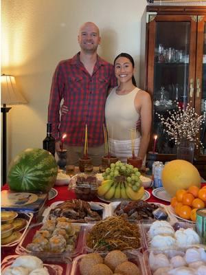 Happy New Year! 🧧 As Cambodians with Chinese ancestry, my family loves celebrating Chinese New Year by honoring our ancestors! 💫 #chinesenewyear #lunarnewyear #coachmichellehong #interracialcouple #couplegoals #hubbywifey #hubbygoals #husbandgoals 