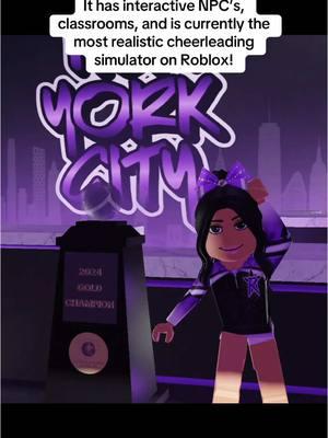 We are SOOO EXCITED to finally have a release date 💜⭐️JOIN OUR GROUP! We are so close to 10k!! ##fyp##cheer##roblox##cheergame##rcnyc