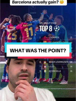 This game may come back to haunt us 🤦🏻‍♂️ There better be no excuses in LaLiga this weekend, we had a chance to rest starters and we didn’t. And in the end, it has been demonstrated that it was all basically for nothing 🤷🏻‍♂️ Knockout stages next, one mistake and you’re out of the UCL 👋 #culetv #fcbarcelona #barça #ucl #lamineyamal #pedri #kounde 