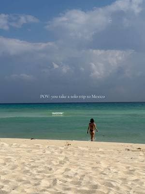 #solotravel is good for the soul ✈️ #playadelcarmen #playacar #solotraveler #solotrip #solotravelwoman #dateyourself #spendthedaywithme #spendingtimealone #beingalone 