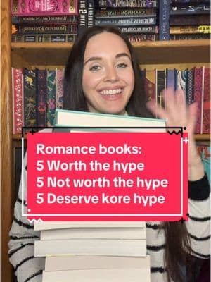 5 romance books that are worth the hype, aren’t worth the hype, and deserve more hype! 💗📚 #romancebooks #BookTok #bookrecommendations #romancereader #ellekennedy #abbyjimenez #alihazelwood #christinalauren #emilyhenry #bookworm #bethanysbooks #thesecondchanceyear #checkandmate  #thesoulmateequation #thedeal #booklovers #yourstruly #onelastshot #therulebook #therightmove #therulesofroyalty @Melissa Wiesner Author @AuthorAbbyJimenez @Ali Hazelwood @Elle Kennedy @Christina Lauren @Betty Cayouette @Sarah Adams @⚡️Liz Tomforde @caledietrichauthor @Wednesday Books @Bloom Books @St. Martin’s Press @Read Forever Pub #Inverted 