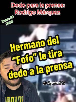 Les tira dedo a la prensa Rodrigo Márquez después de enterarse que le dieron 17 años de cárcel a su hermano “fofo Márquez” hoy 29 de enero del 2025. #fofomarquez #fofomarquezoficial #procesojudicial #mirey #nosucciones #audiencia #procesopenal #viral #Tsukiomirutabiniwatashioomoidastene #recuerdamecadavezqueveaslaluna #sighfridfz #SighfridFZ2 #chicago #florida #texas #lasvegas #newyork #colorado #california #maryland #. #fyp #nosucciones #usa #usatiktok🇺🇸 #usa🇺🇸