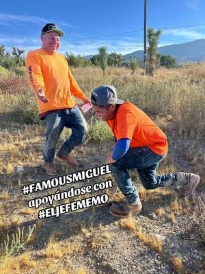 Ahora ya todos amigos sacan su talento! #famousmiguel #eljefememo #fypシ #fypシ゚viral #PARATI #FYP #construction #labor #chalanes #amigos  #decompas #espinozapaz #karinleon 