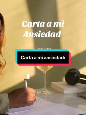 Querida ansiedad: aquí estoy yo escribiéndote estas líneas!!! #ansiedad #vivirsinansiedad #unavidaconproposito #saludmental #psiconeurofisiologia #controldelaansiedad #saludemocional #bienestar 