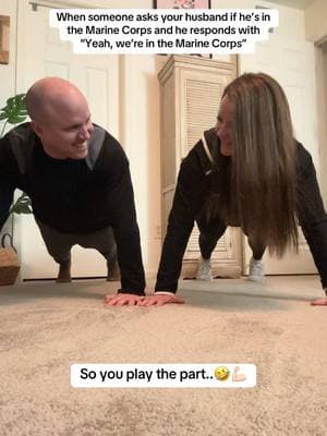 #marines #marine #marinecorps #usmc #military #militarylife #milspouse #militaryspouse #militaryspouses #pushups #pushupchallenge #oorah #semperfi #semperfidelis #devildog #devildogs #coupleschallenge @William Hartman 