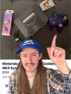 $100 Nintendo 64 Console Bundle Value #nintendo64 #n64 #n64games #nintendo64games #retrogames #retrogaming #videogames #videogaming #tiktokgaming #GamingOnTikTok 