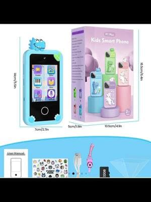 #MOREXIMI #SmartphoneToy #Kids, #Birthday #Gift #UnicornToy #Phone, #TouchScreen #Holographic #projectionKidsPhone, #TravelToy #Preschool #LearningToy#32GB #SDCard #Wininmeta