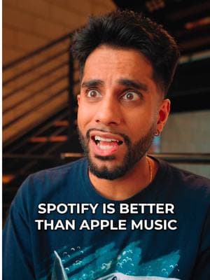 Spotify Vs. Apple Music 😅 #comedy #spotify #applemusic #skit