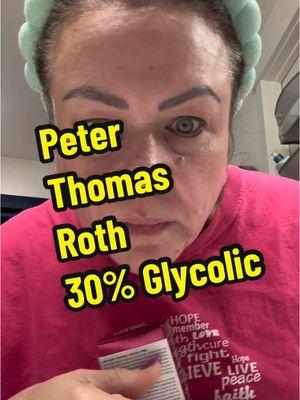 @Peter Thomas Roth Labs #30% #glycolicacid #glycolic #instantreveal #instantrevealfacialpeel #facialpeel 