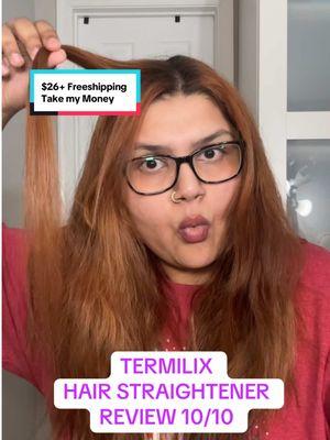 #creatorsearchinsights Viral TikTok shop @TikTok Shop Creator  flat iron @Terviiix #fyp #flatiron #viralflatiron #hairproducts #tiktokshopfinds #rightnowsale 