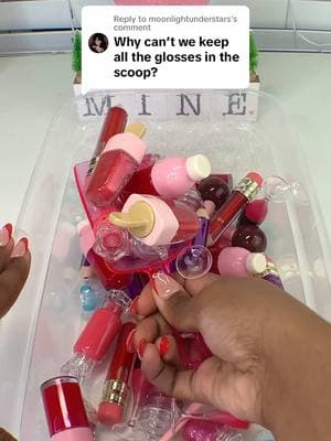 Replying to @moonlightunderstars our lipgloss scoops are handmade, vegan and cruelty free. Plus they taste amazing! #lipglossscoop #scoops #mysteryscoop #scooptok #lipgloss 