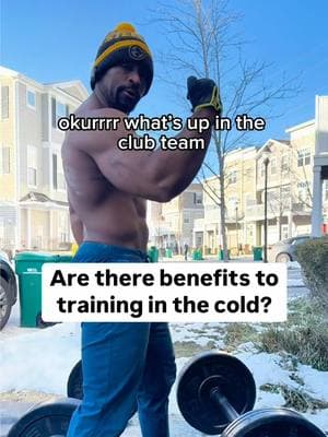 Are there benefits to training in cold? Let us know #trainingmotivation #coldtherapy #liftingmotivation #longevity #gripstrength #functionaltraining 