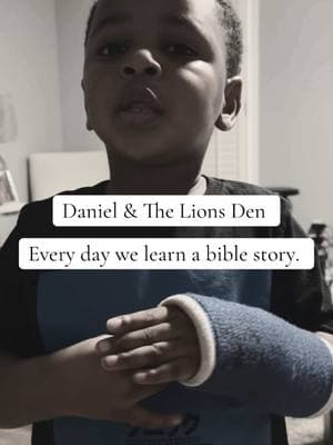 Proverbs 22:6 "Train up a child in the way he should go, and when he is old, he will not depart from it." I'm a proud mommy 💕#christiangirl #fyp #trainupachild #danielandthelionsden #mommyson