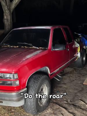 #CapCut #old #bulletholes #mickeythompson #95gmcsierra #oldschool #rev #loud #straghtpipe #v8 #loudbutslow 