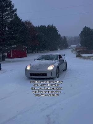 🫣#inhoustonwetrust #fypシ #fyp #trending #wisconsin #350z #nissan #🐰⚔️ #northwoods #viral #carphotography #winter #racing #2025 #snow 