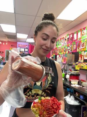 Crazy mangonada is still on the menu 7 years later !! One of customers favorite and it was made by picking my favorite toppings🥭🥳🔥#SanAntonio #thingstodosa #sanantoniofoodie #210 #sanantoniosnacks 