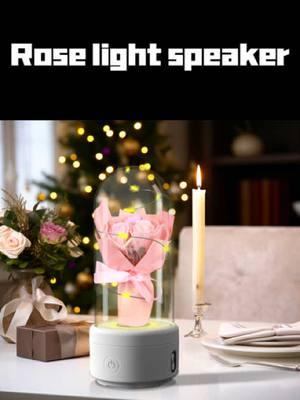 Turn Your Bedroom into a Dream with This Rose LED Lamp#bedroominspo #ledlamp #roselamp #Bluetoothspeaker #NightLight #Rechargeable #CozyVibes #romanticlighting #homeliving #RoomDecor 