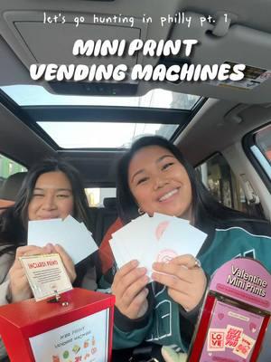 we’re on the hunt for all the mini print vending machines in philly!!! come back for part 2! #miniprint #miniprintsvendingmachine #philly #vendingmachine #inciardi #inciardiprints #miniprints 