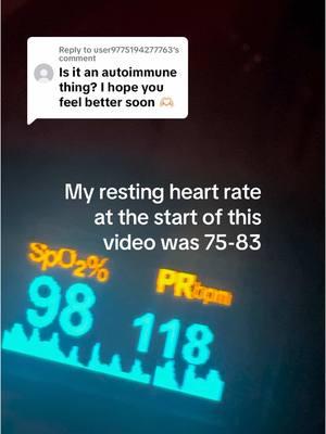 Replying to @user9775194277763 I’m still in the diagnostic process, but my symptoms are consistently dysautonomic in nature #heatintolerance #temperaturedysregulation #posturaltachycardiasyndrome #syncope #fatigue #muscleweakness #jointpain #ibs #interstitialcystisis #allergies #costochondritis 