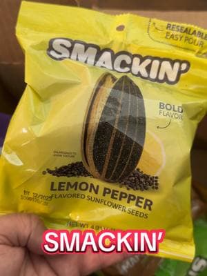 By far the Best, Biggest, Roasty, seed I have ever had! #sunflowerseeds #smackin #snacks #lemonpepper #maplesyrup #garlicparmesan #dillpickle #chedarjalapeño #cinnamonchurros #crackedpepper 